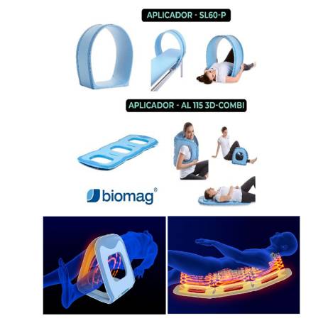 ACCESORIOS PARA POTENCIAR TU EQUIPO BIOMAG (APLICADOR - SLG0-P, APLICADOR - AL 115 3D-COMBI)