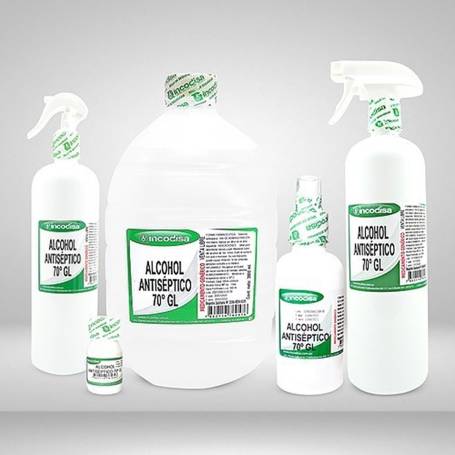 ALCOHOL ANTISEPTICO 70°