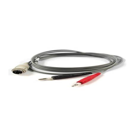 CABLE ELECTROESTIMULADOR ASTAR (01) PIN DE 4mm