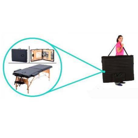 CAMILLA PORTATIL PLEGABLE IMPORTADA FABRICADA EN MADERA NATURAL LIVIANA