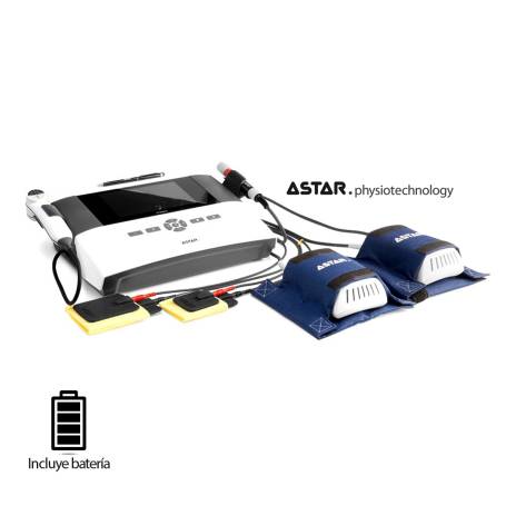 EQUIPO COMBINADO DE 3RA. GENERACIÓN 4 EN 1 “PHYSIO GO 701I” CON PANTALLA A COLOR TÁCTIL DE 7” ULTRASONIDO + ELECTROESTIMULACION + LÁSER + MAGNETOTERAPIA