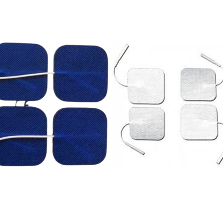 ELECTRODOS ADHESIVOS (5X 5 cm COLOR BLANCO O AZUL)