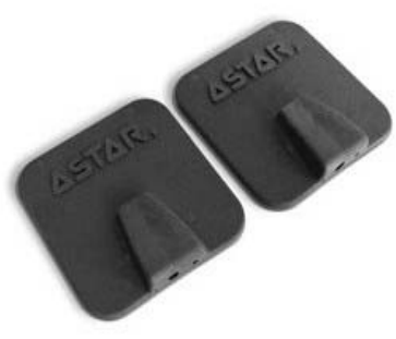 ELECTRODOS DE CARBONO ASTAR (6X6 CM) 2 ENTRADAS DE 2mm y 4mm