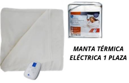 MANTA TÉRMICA ELÉCTRICA 1 PLAZA